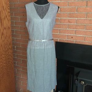 NWT🕊CALVIN KLEIN🕊 ILLUSION V-NECK SHEATH DRESS🕊